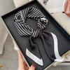 New silk scarf square scarf high-end women's versatile fashion simulation silk silk scarf scarf mulberry silk 71 small square scarf