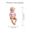 40cm Reborn Dolls Realistic Full Vinyl Doll 17.74in Lifelike Newborn Doll Cute Dolls Toy Princess Toys  For Adults Birthday Gift