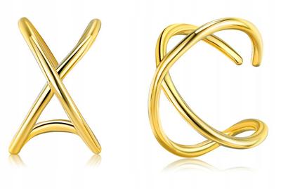 Fashionable Classic Copper Earrings K13 Gold