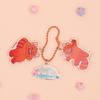 Pixar May Fluffy & Puppy Acrylic Keychain PIXAR