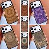 Indian Mandala Pattern Phone Case for iPhone 16e 15 14 13 12 17 Pro Max Plus Air 17pro Cover Coque