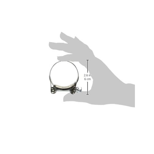 Kijima Motorcycle Muffler Band Muffler Clamp 47-51mm General Purpose Band: Stainless Steel/Bolt: Steel 209-2603