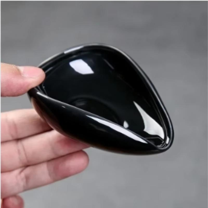 Coffee Bean Measuring Tray Ceramic Measure Shovel for Weighing and Filling Coffee Beans Home Coffee Accessories Barista Tools