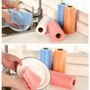 Household Portable Single Use Dishwashing Cloth Plates Sink Countertop Pan Cleaning Towel Non-woven Fabric Rags Kitchen