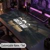 Large Mouse PadGreen Day Custom Name Text Personalized Desk Mat Non Slip Gaming Pad