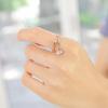 Trendy 2021 Rhinestone Skirt Ring: Korean & Japanese Design for Women