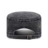 New Washed Hat Made Old Cotton Flat Top Autumn And Winter Peaked Hat Outdoor Breathable Faded Visor Hat Men
