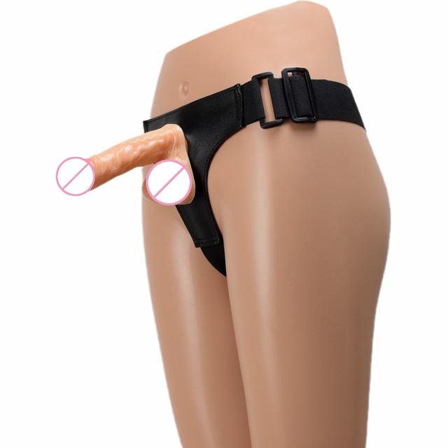 Unisex Dildos Wear Pants for Women Men Lesbian Masturbation Tools Strap On Penis Suction Cup Big Dick Adult Anal Sex