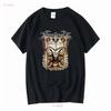 T-shirt Finntroll Uomo Taglia L Nera Band Musica vintage Lavata moda grafica uomo Traspirante abbigliamento designer Unisex Morbida