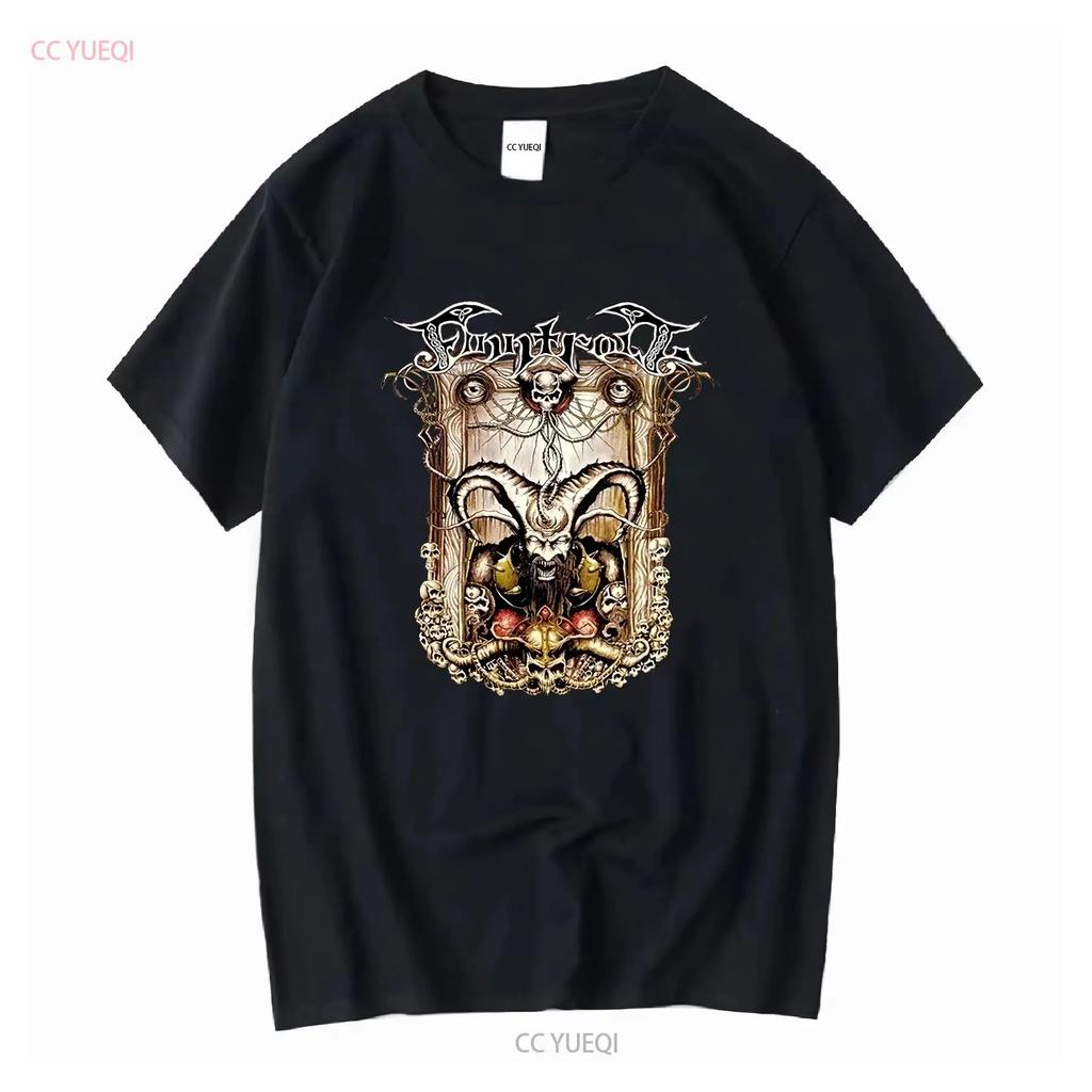 Finntroll T-Shirt Herren Groß Schwarz Band Musik vintage Gewaschen Mode Grafik homme Atmungsaktiv Designerkleidung Unisex Weich