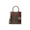 Mk Mercer Monogram Akkordeon Umhängetasche Damen Handtaschen Eichelbraun 35T1GM9C0I-200