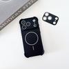 For Magsafe Magnetic Shockproof Silicone Bumper Phone Case For iPhone 17 Air 16 15 14 13 12 Pro Max Matte Hard PC Back Cover