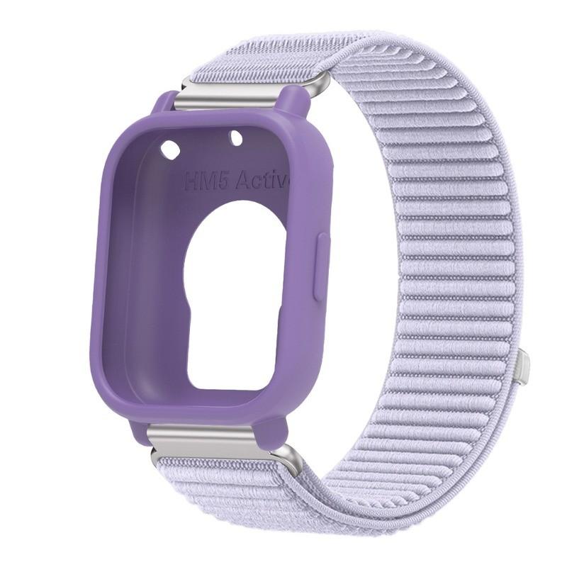 Nylonowy pasek sportowy + etui TPU do Xiaomi Redmi Watch 5 Lite / 5 Active Miękki pasek na nadgarstek Osłona obudowy Akcesoria zamienne