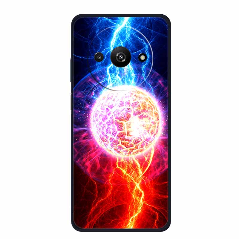 Phone Case For Xiaomi Poco C61 Back Cover Case PocoC61 Black Silicone Soft Funda Para For Xiaomi Poco C61 Case C 61 6.71" Coque