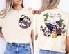 Comfort Colors® Personalized Disney Cruise Mickey & Friends T-Shirt, Custom Family Cruise Group Matching Shirt, Custom Name Cruise T-shirt