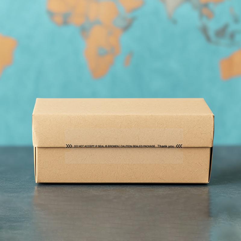 100/150 Stück manipulationssichere Siegelaufkleber Sicherheitsetiketten Siegelbandrolle Diebstahlsicheres Paketversiegelungsband für Versandverpackungen