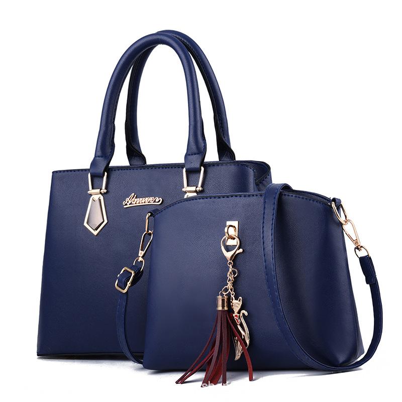 Damentasche Neue Modische und Hochwertige Textur Einzelne Schulter Schräg Umhänge Europäische und Amerikanische Handheld Damentasche