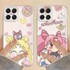 Soft Phone Cover Case for Honor X8b X8a X9a X7b X9b X8 90 Lite Sailor Moon Anime