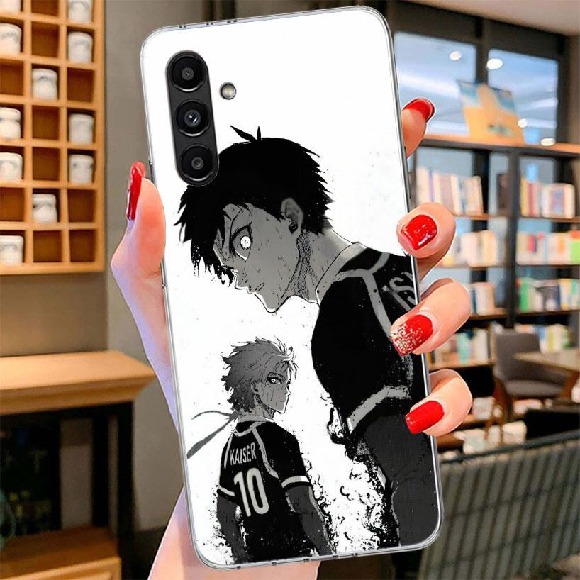 Blue Lock Isagi Yoichi Phone Case For Samsung Galaxy A17 A37 A57 A16 A26 A36 A56 A15 A25 A35 A55 A14 A24 A34 A54 A13 A23 A33 A53
