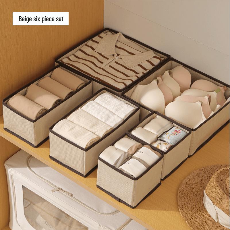 Tragbarer Unterwäsche- und Socken-Organizer - Aufbewahrungslösung für Kleidung im Schubladenstil