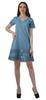 Moomaya Cotton Flex Casual Solid Beach Summer Outfit Womens Cocktail Dresses