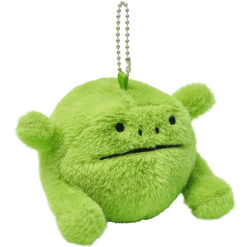 Adorable Penguin Frog Plush Keychain for Bags & Keys