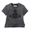Vivienne Westwood Cotton Crewneck Mini Logo Tee 1g010015 J009r P307