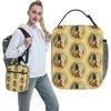 Chimpancini Bananini Italian Brainrot Meme Lunch Bag Funny Lunch Box For Adult Outdoor Cooler Bag Oxford Designer Lunch Bags