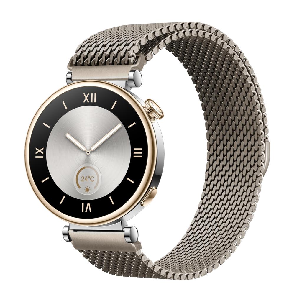 18mm 22mm Dickes Mailänder Armband für HUAWEI Watch GT 4/5/Pro 46mm 42mm 41mm Smartwatch Metallarmband für HUAWEI Watch 4 Pro Armbänder