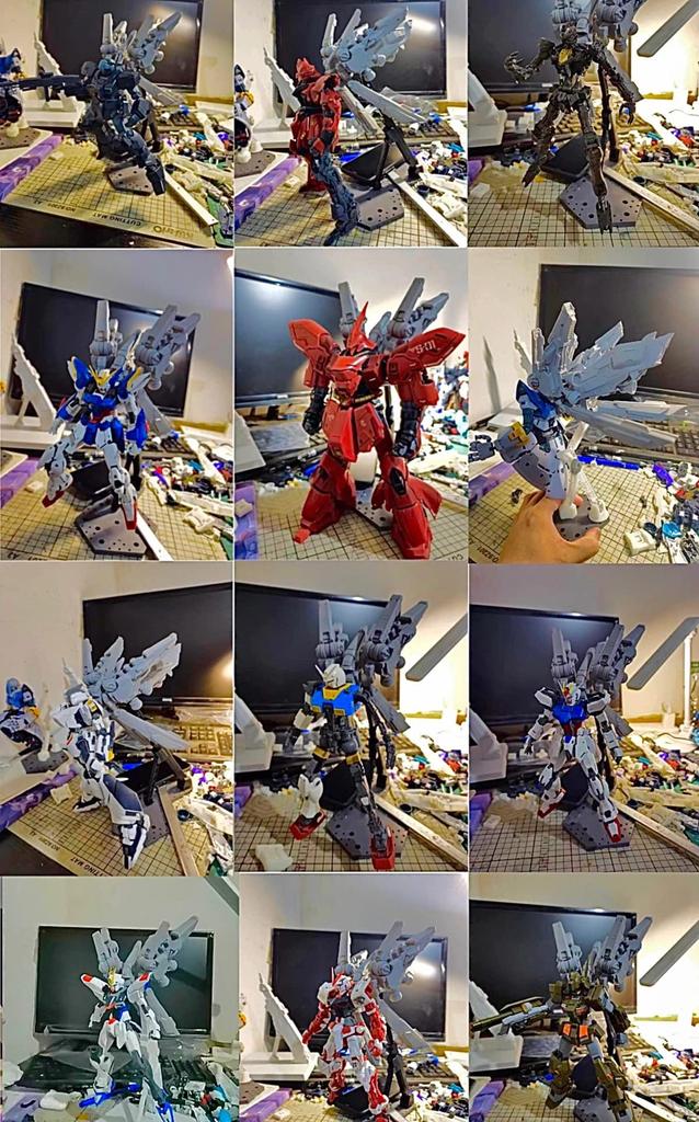 1/144 Scale HG RG MG Robot MS Modification High Mobility Backpack Detail-Up Parts Plastic (Blue) [Parallel Import]