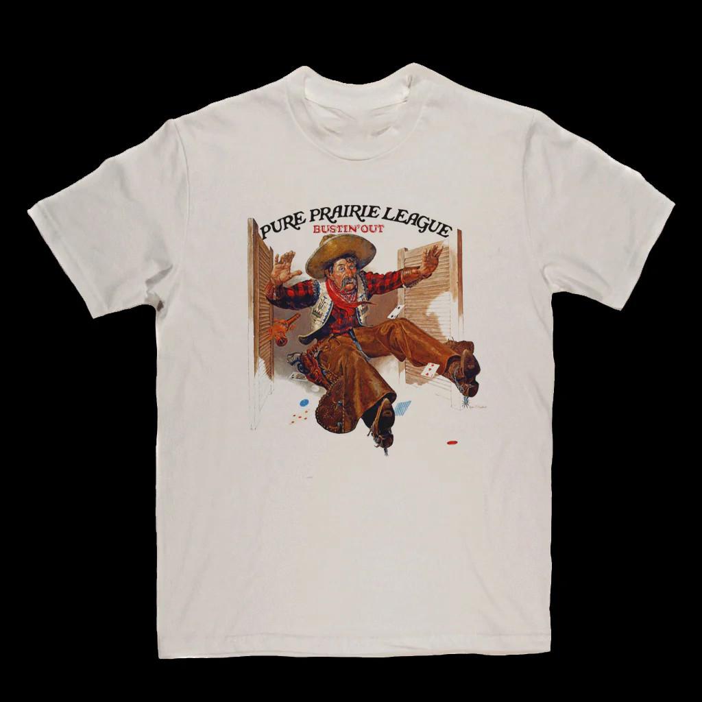 Vintage Pure Prairie League Bustin Out T-shirt Size S to 5XL PA004 XXL