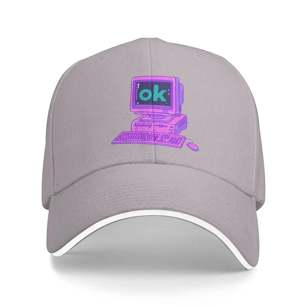 Summer Radiohead Baseball Cap Ok Computer Hunting Camping Classic Print Sun Trucker Hat Men Women High Quality Baseball Caps