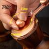 Acacia Wood Pepper Mill Manual Grinder Modern Hand-Cranked with Body Ceramic Blade Herb Metal Handle Blades Retro Salt for Kitchen Spice Container
