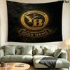 Custom Name BSC Young Boys Printed Tapestry – Wall Hanging for Bedrooms, Dorms, and Home Decor