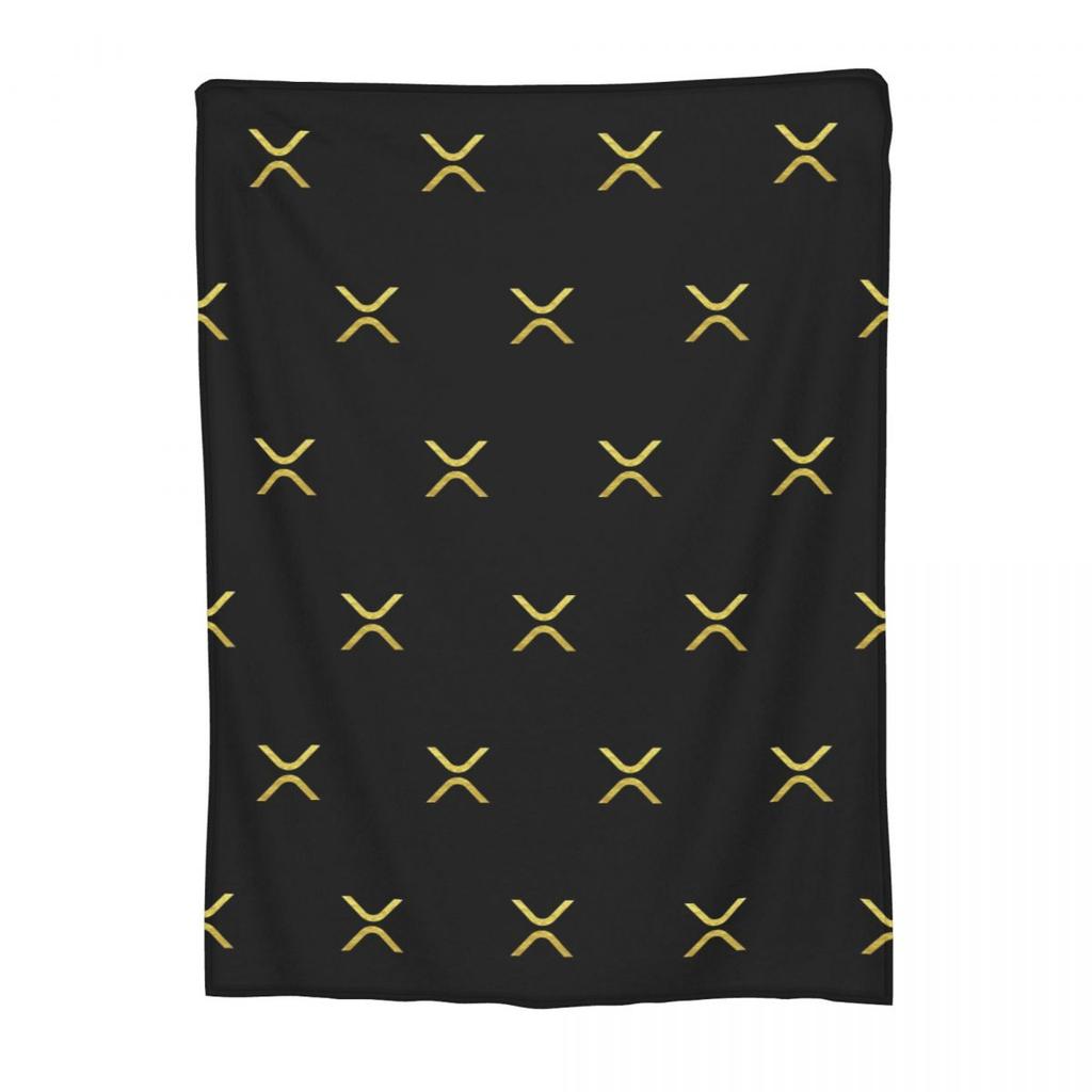 XRP Ripple Premium Blanket Soft Warm Flannel Throw Blanket Bedspread for Bed Living room Picnic Travel Home Sofa