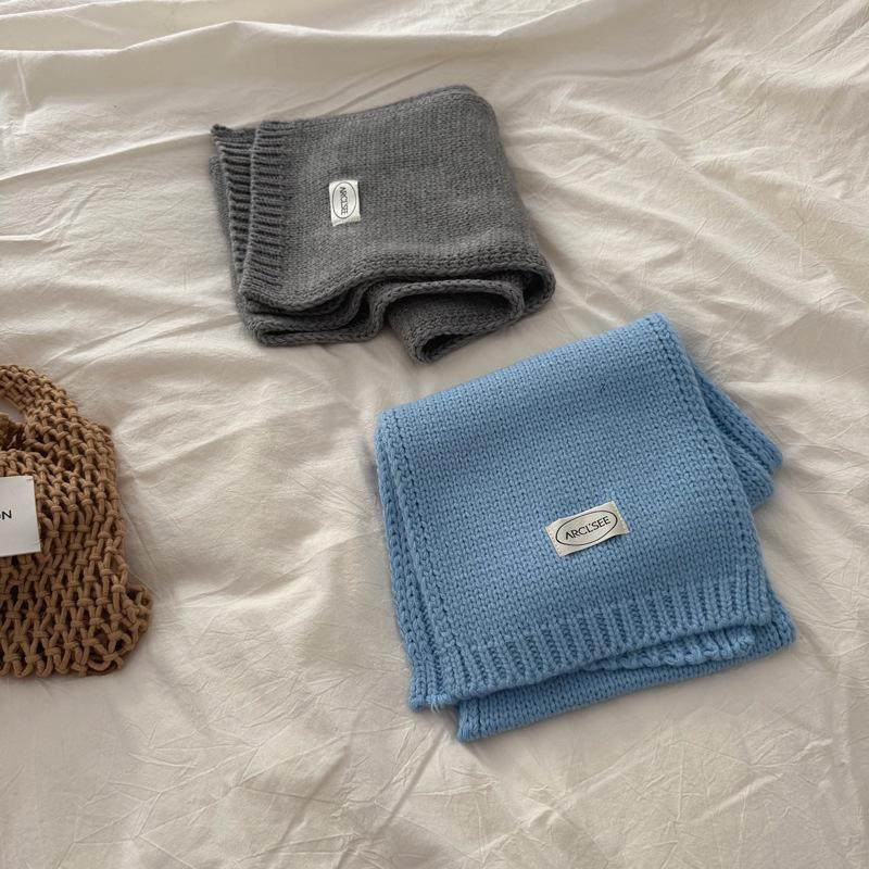 Luxury Thickened Wool Shawl Scarf: Versatile & Stylish INS Korean Design for Couples In Autumn/Winter