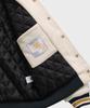 Conceptcollege All Ivory Graduation Cap Patch Varsity Jacket [Unisex]