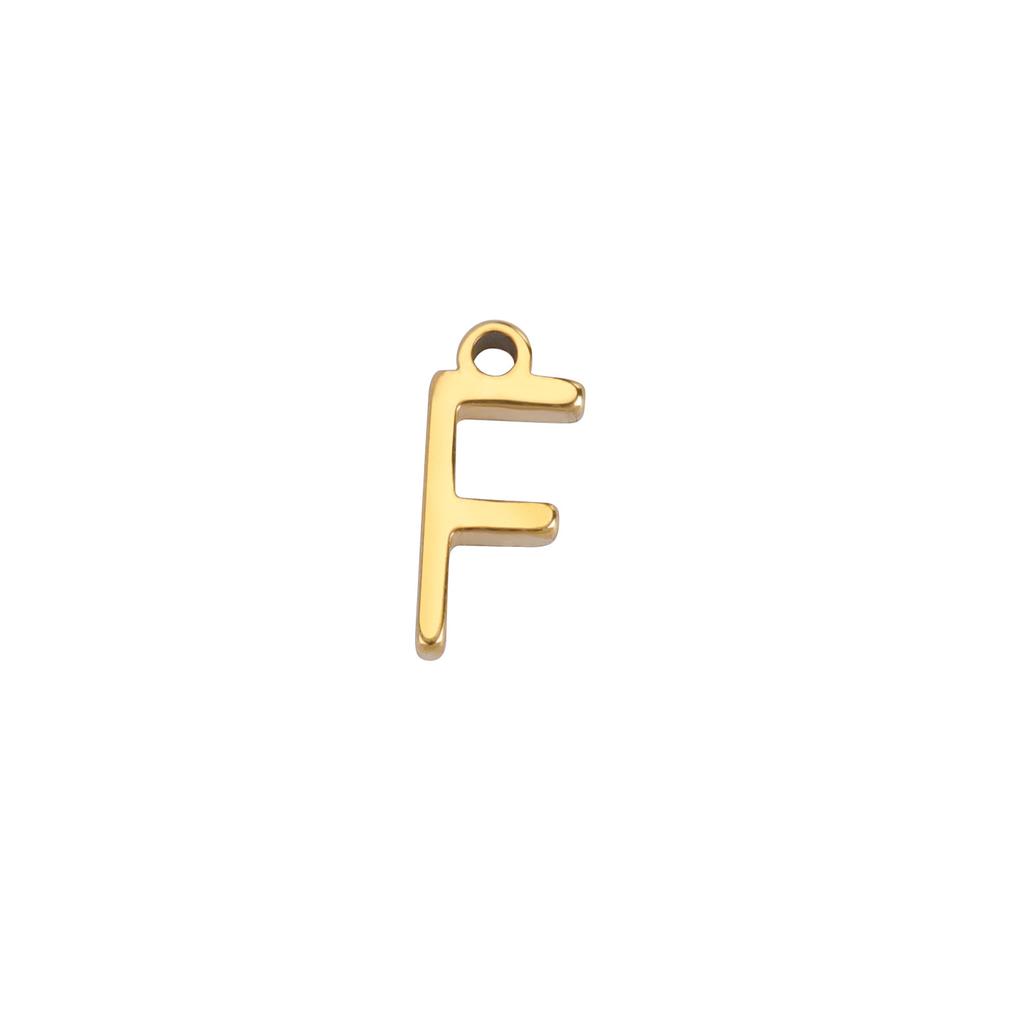 1 Stück 304 Edelstahl Mini-Buchstaben " A-Z " Anhänger Für Schmuckherstellung Initialen Alphabet/ Großbuchstaben Anhänger Armband Halskette DIY