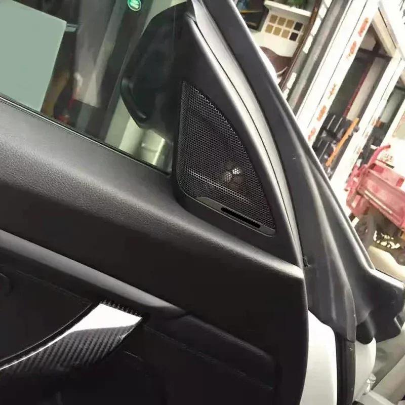 Kit 2 Pezzi Copertura Altoparlante Tweeter Porta Anteriore Per BMW F34 3GT 2013-2020 320i 328i 335i 340i Rivestimento per Upgrade Audio