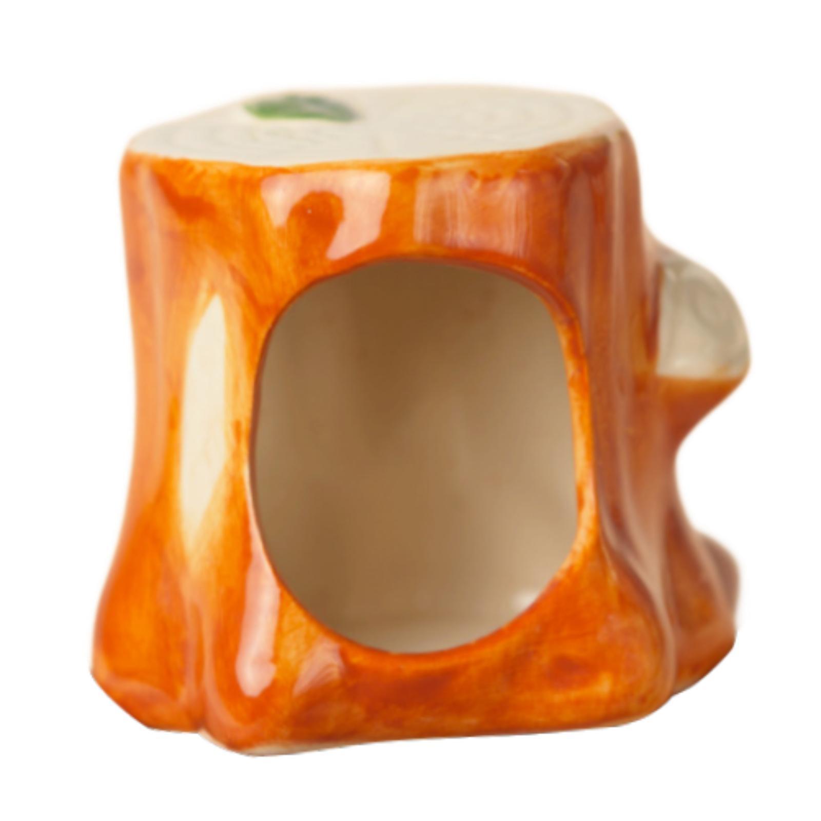 

Ceramic Hamster House Decorative Small Animal Cave for Rats Small Pets Mouse S