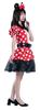 Déguisement Disney Cosplay Halloween Officiel Minnie Mouse Sinistre Rouge Minnie Taille Femme Petit Rouge 67699N