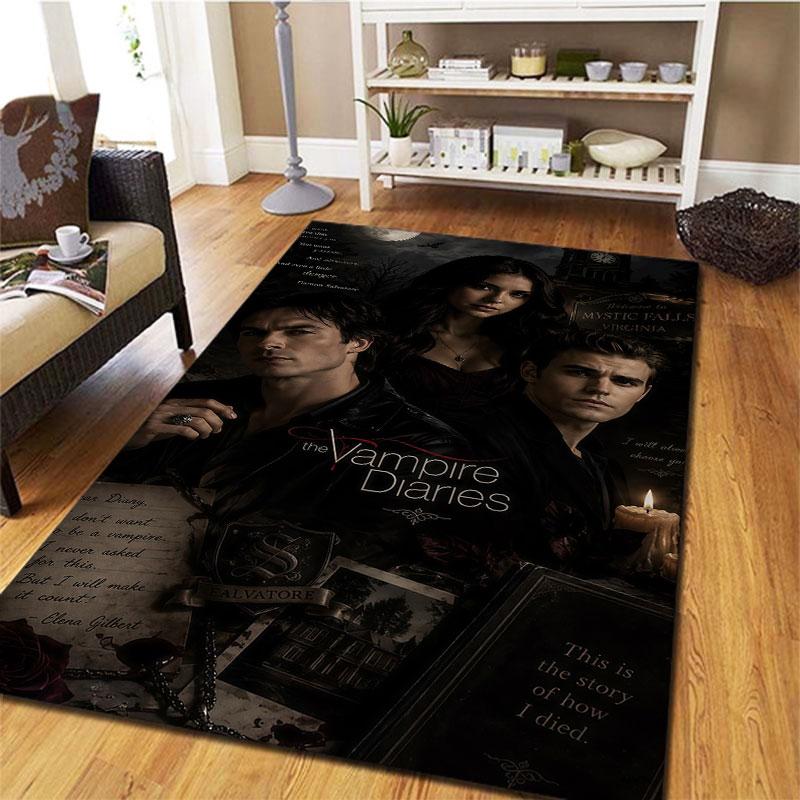 The Vampire Carpet Rug for Living Room Bedroom Home Sofa Decoration,Kids Play Non-slip Floor Mat