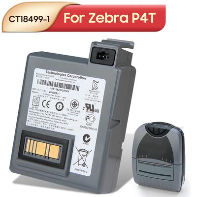 Rechargeable Lithium Battery For Zebra P4T CT18499-1 Battery 3800mAh