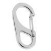 8 Shaped Key Ring Snap Carabiner Hook Lightweight Quick Attachment Compact For Camping And Hiking Double Clip Carabiner