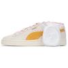 Puma Suede Classic 21 Ivory Glow Amarelo Mineral Tênis Unissex Branco Azul-Névoa 374915-25
