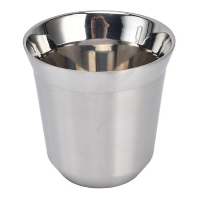 80ml 304 Stainless Steel Coffee Mug Double Wall Insulated Heat Resistant Coffee Cups for Outdoor