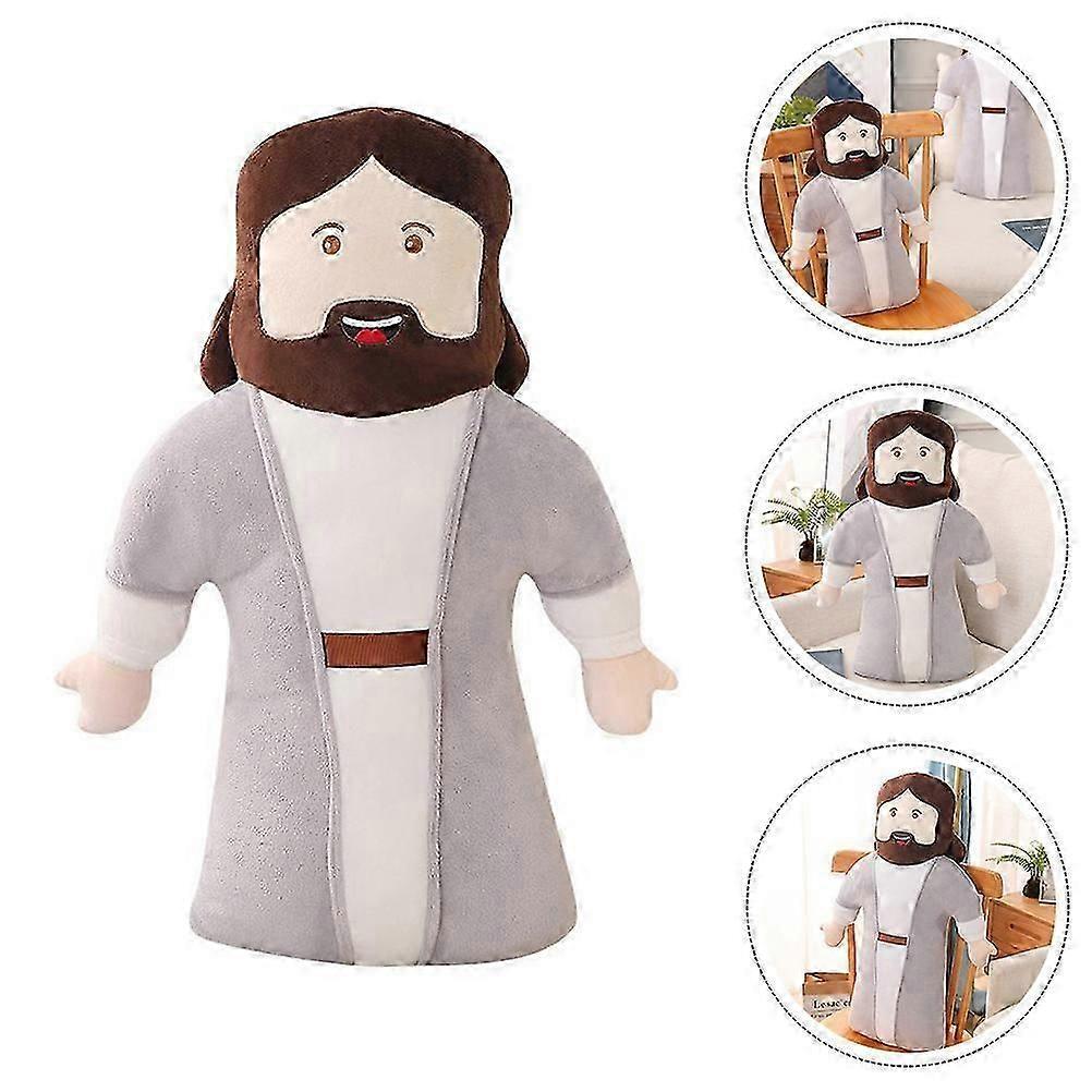 Cojines para sofá, juguete creativo de Jesús, peluche de Jesús, muñeco de peluche de Jesús, almohada de Jesús de 50 cm