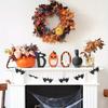 3pcs/set Halloween Boo Signs for Home Table Tiered Tray Decoration Wooden Pumpkin Ornaments Happy Halloween Kids Favors Gifts