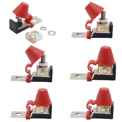58V Terminal Mount Fuse Block Kit Waterproof-Cap for Truck Construction Vehicles