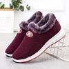 New Old Beijing Cloth Shoes Women's Velvet Thickened Warm-soled Mother Cotton Cloth Shoes Winter Non-slip Cotton Shoes for the Elderly